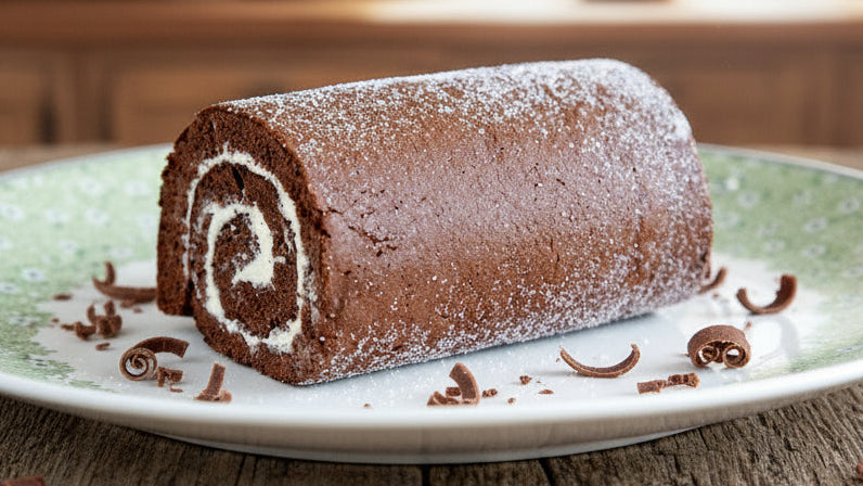Large Chocolate Flavoured Swiss Roll