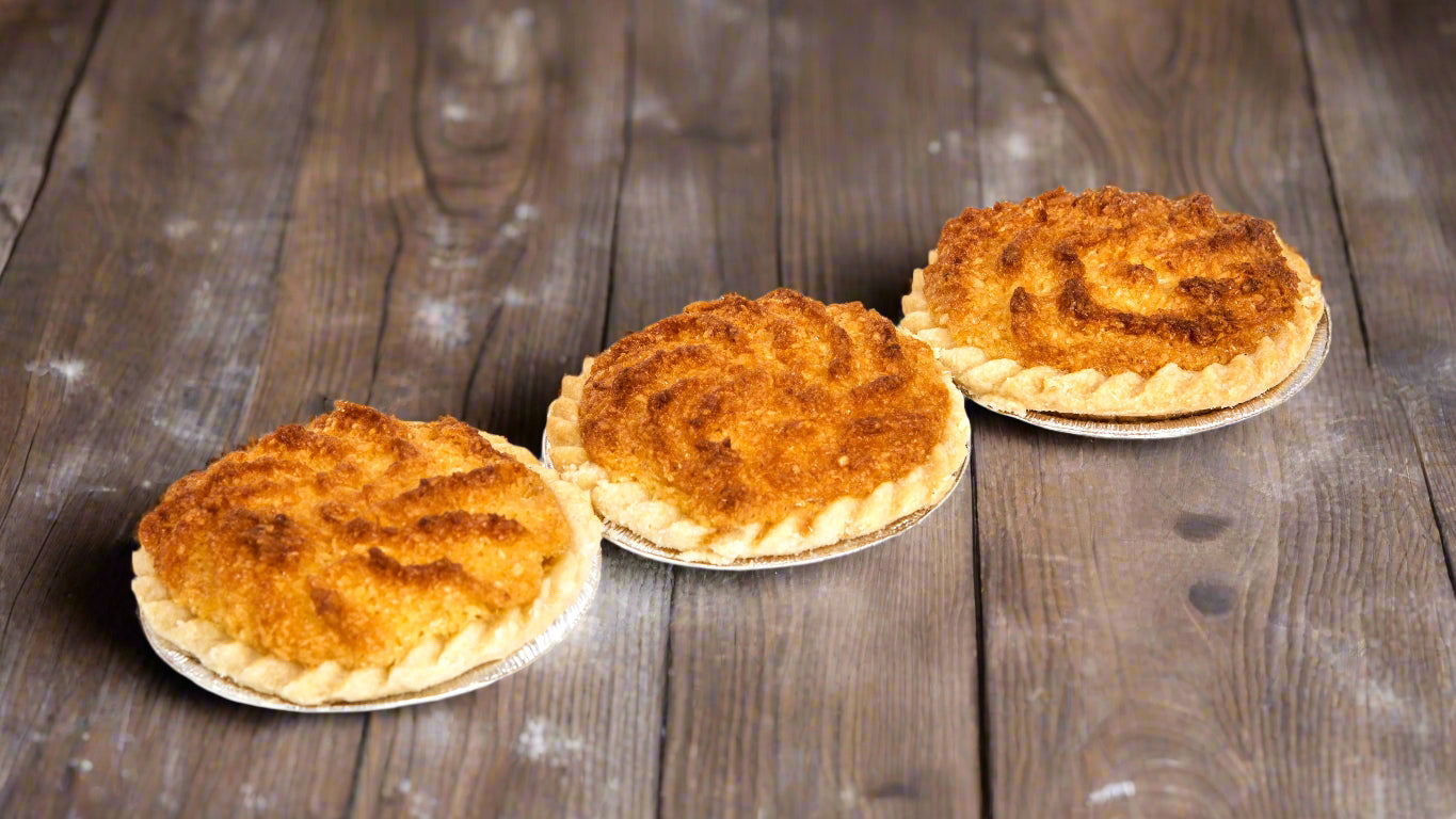 Coconut Curd Tarts x 3