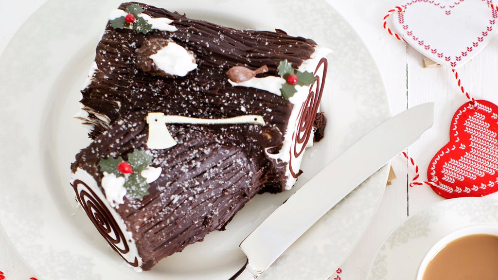Luxury Yule Log with Brandy