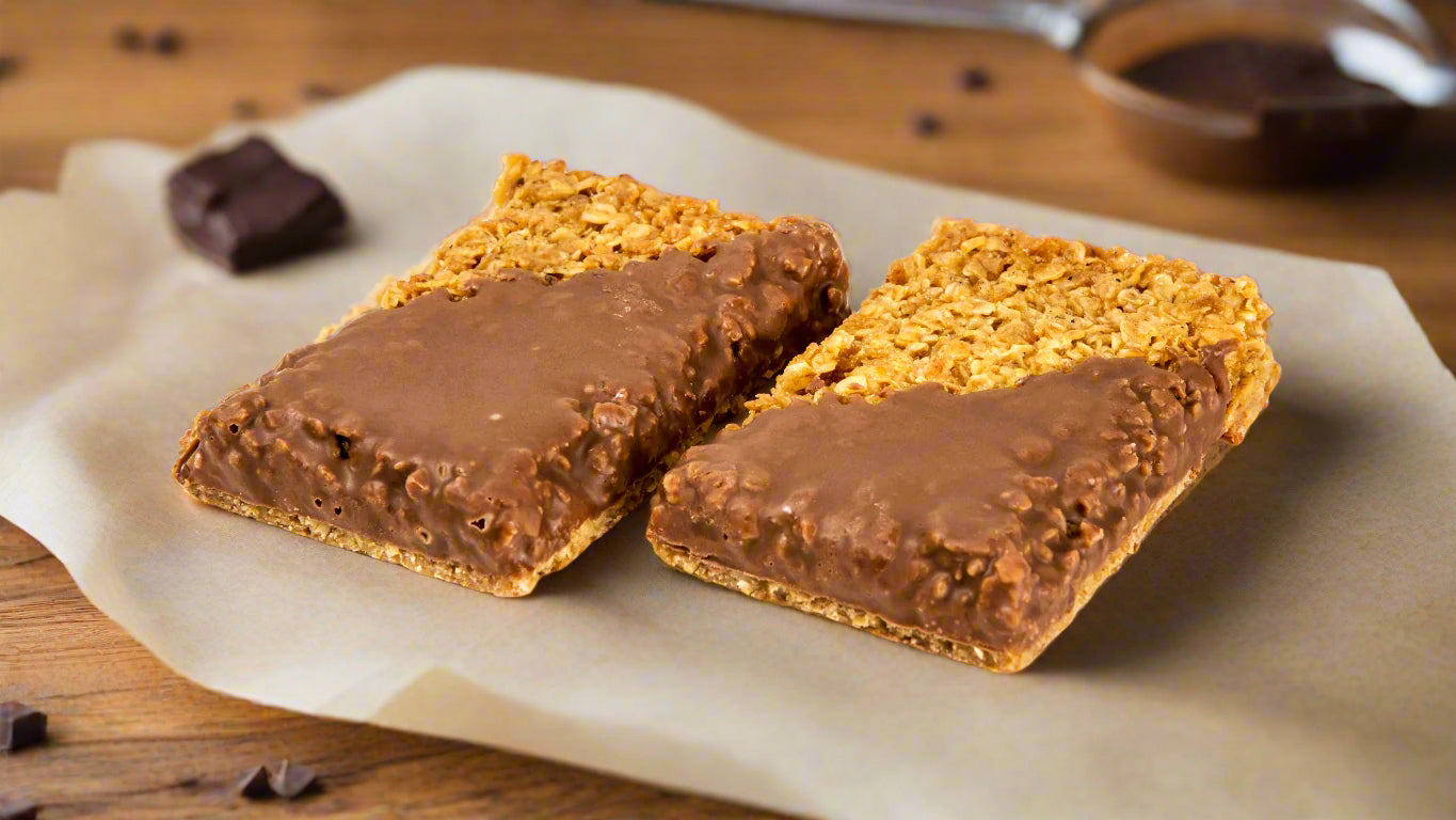 Small Chocolate Flapjack x 2